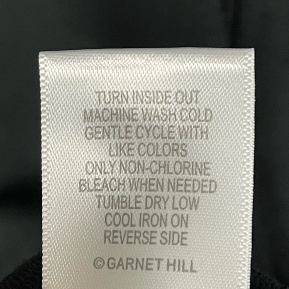 Garnet Hill popover Soft Knit Tunic Top Shirt asymmetric hem Stretchy EUC - Picture 7 of 9